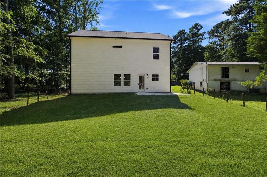 Exterior details and patio area of a home in , Cumming (Image 35).