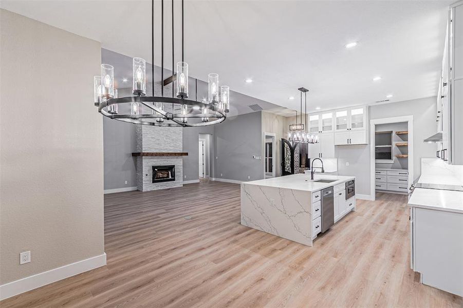 Furnished interior view inside a new home in , Decatur (Image 13).