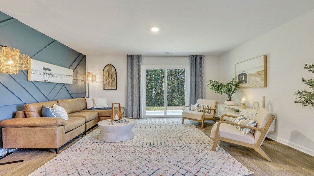 Representative furnished interior of a home built from the ROBIE by D.R. Horton in Longleaf Village, Rincon (Image 15).