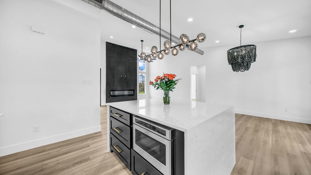 Representative furnished interior of a home built from the Zephyer 2 by Zeal Home Builders in Parallel Pastures, Poolville (Image 8).