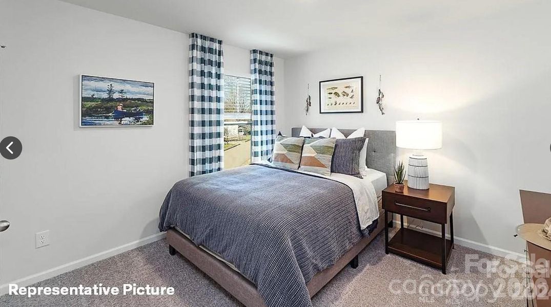 Furnished interior view inside a new home in Brinkley Ridge, Kings Mountain (Image 14).