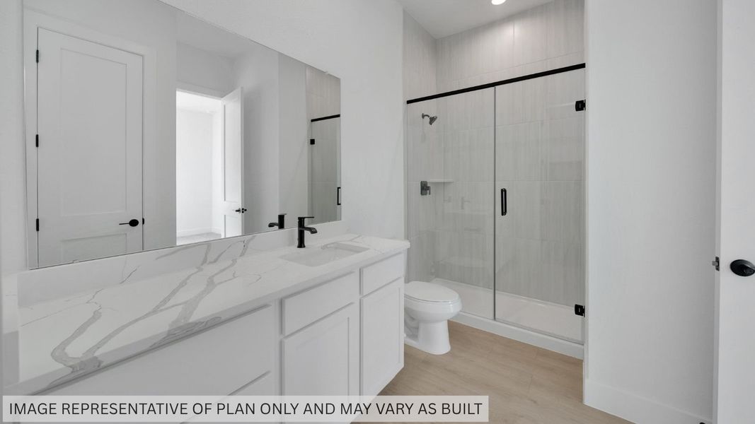 Representative furnished interior of a home built from the H60F by D.R. Horton in Butlers Bend Estates, Pinehurst (Image 25).