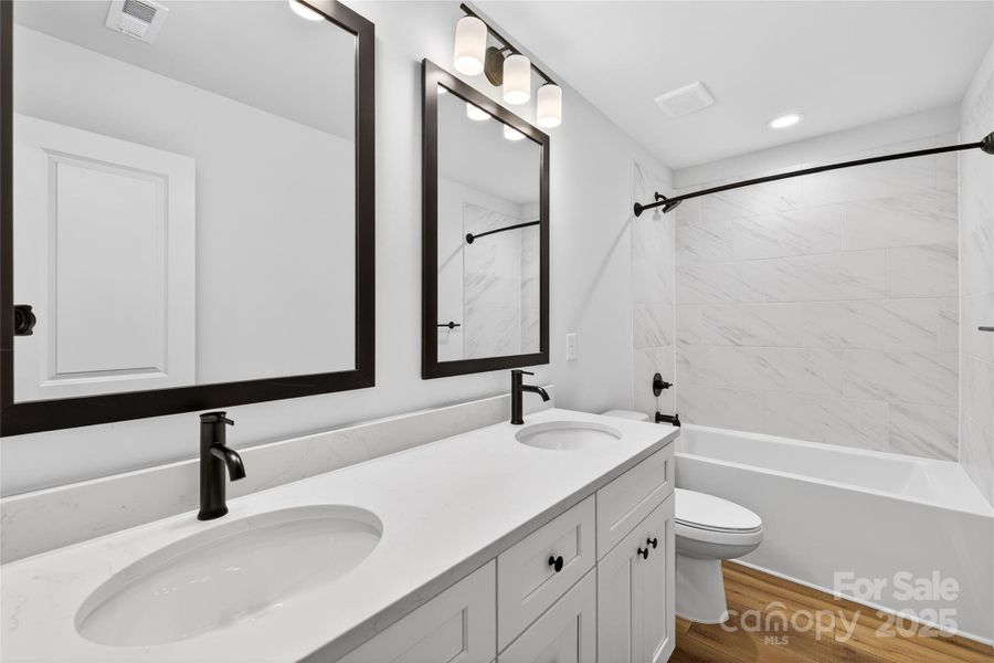 Furnished interior view inside a new home in , Charlotte (Image 18).