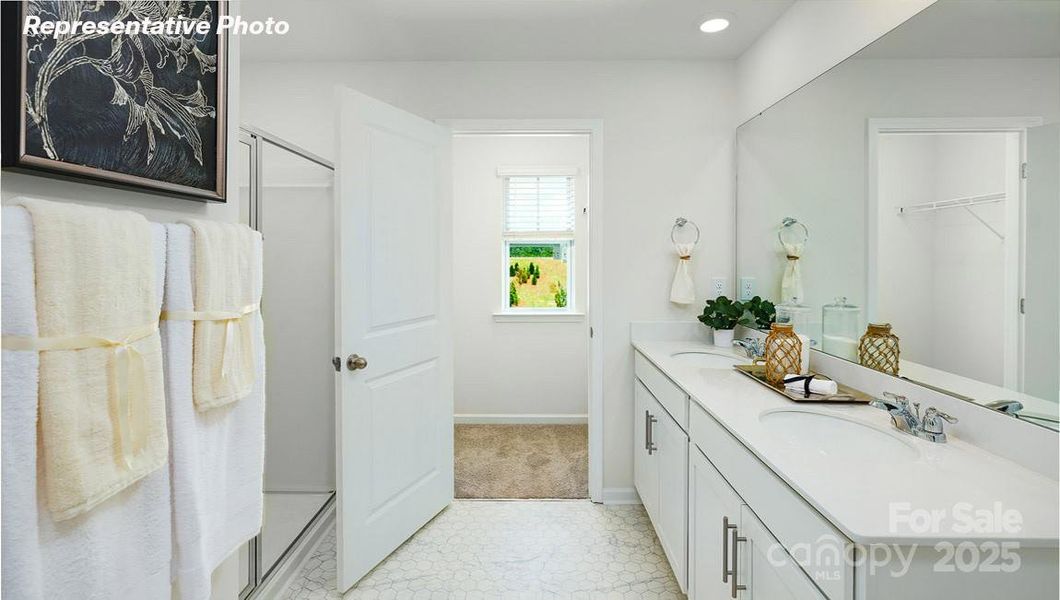 Furnished interior view inside a new home in Secrest Commons, Monroe (Image 21).