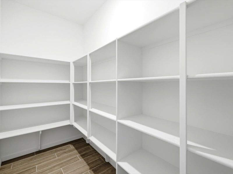Spacious, unfurnished interior of a new home in White Tank Foothills Reserve Series, Waddell (Image 15). Spacious, unfurnished interior of a new home in White Tank Foothills Reserve Series, Waddell (Image 15).