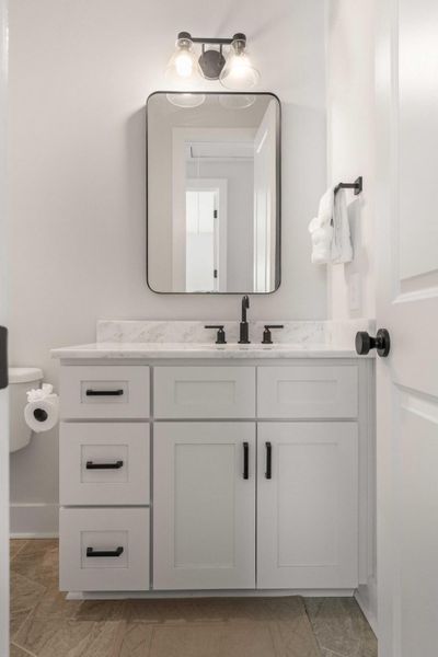 Furnished interior view inside a new home in , Charleston (Image 26).