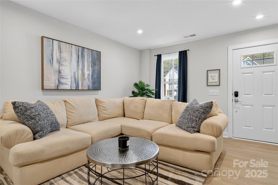 Furnished interior view inside a new home in , Troutman (Image 27).