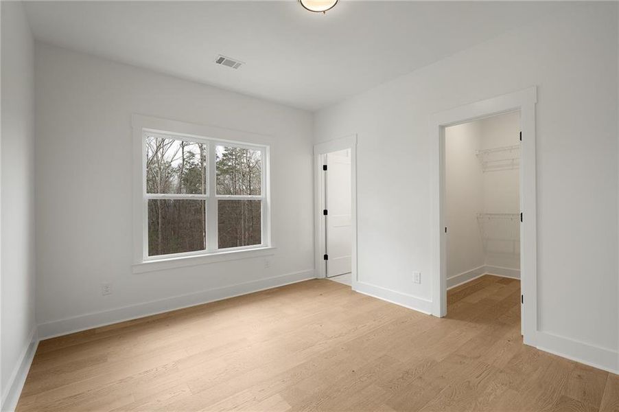 Spacious, unfurnished interior of a new home in , White (Image 34).