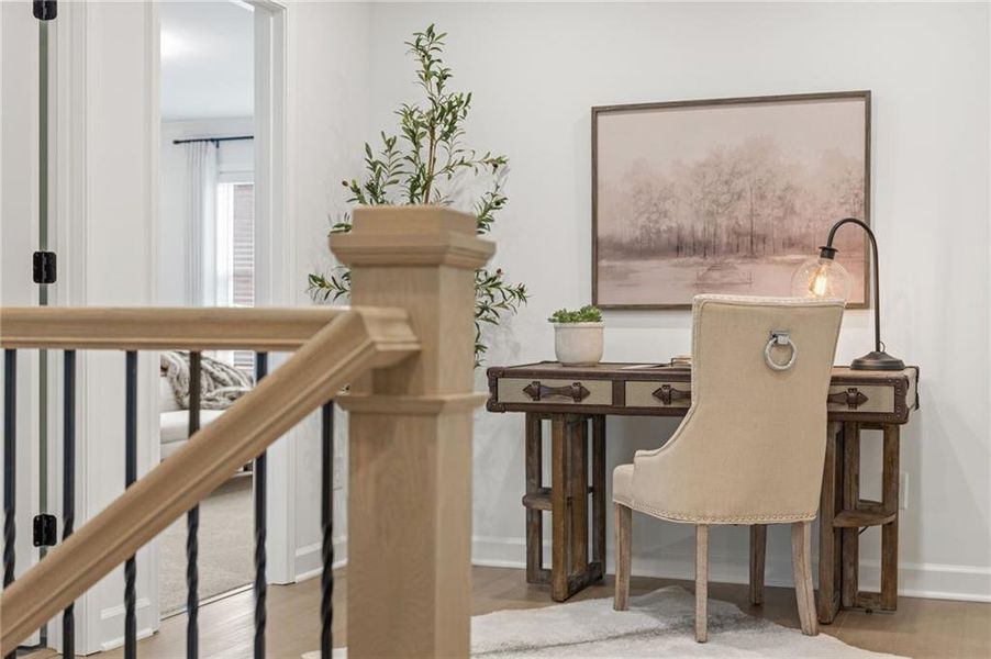 Furnished interior view inside a new home in Wilkins Walk, Mableton (Image 13).