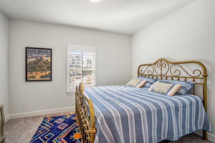 One of two secondary bedrooms on the 2nd level.