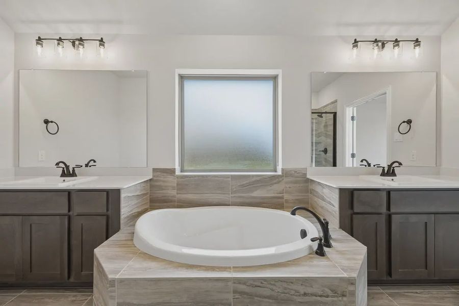 Furnished interior view inside a new home in Silo Mills, Joshua (Image 5).