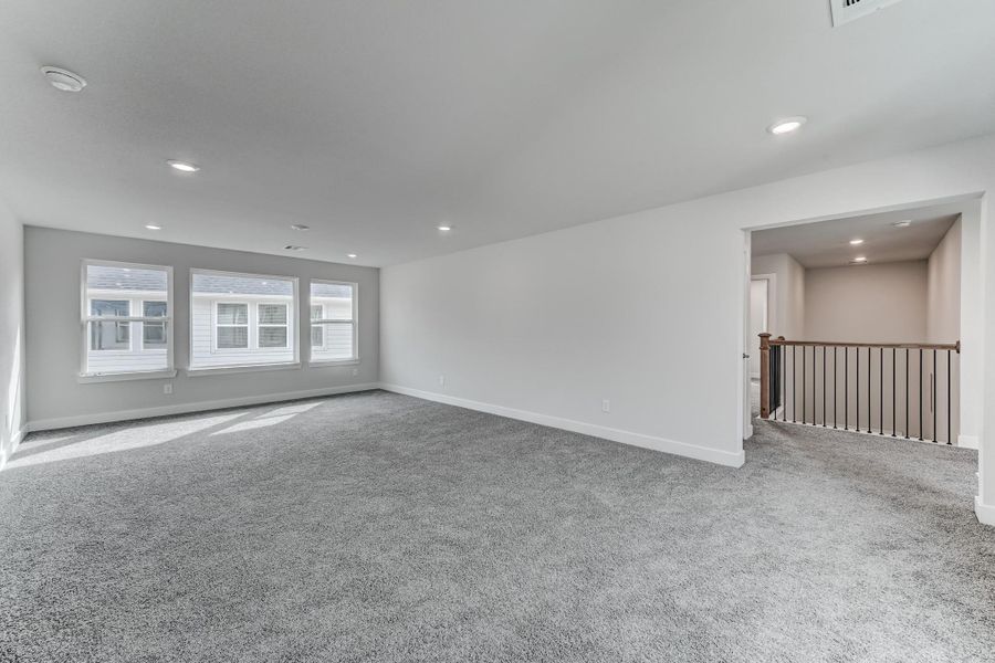 Spacious, unfurnished interior of a new home in , Cypress (Image 48).