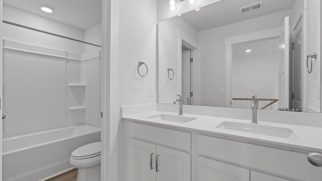 Furnished interior view inside a new home in Fox Hollow, Spartanburg (Image 27).