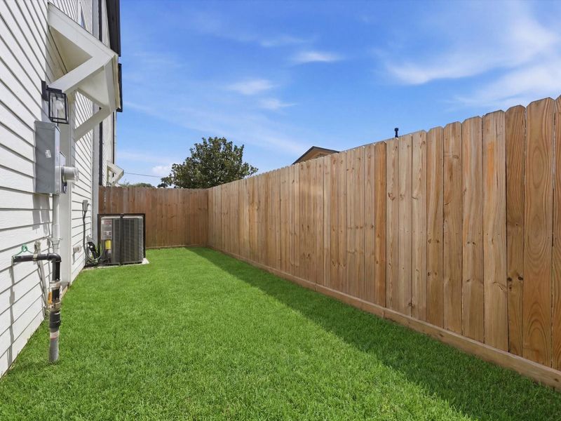 Private Backyard Private Backyard
