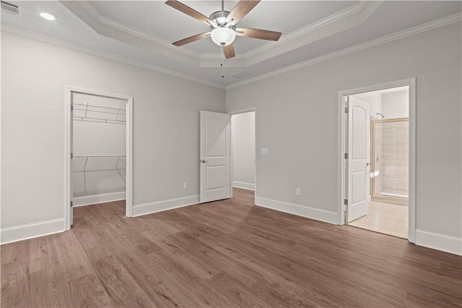 Spacious, unfurnished interior of a new home in , Bowdon (Image 13).