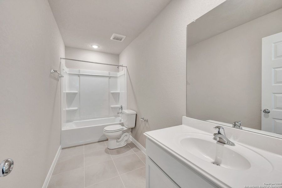 Furnished interior view inside a new home in Paloma Park, Converse (Image 6).