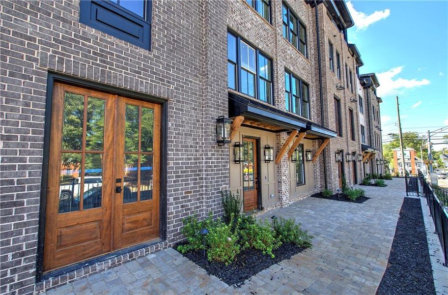 Exterior details and patio area of a home in , Cartersville (Image 2).