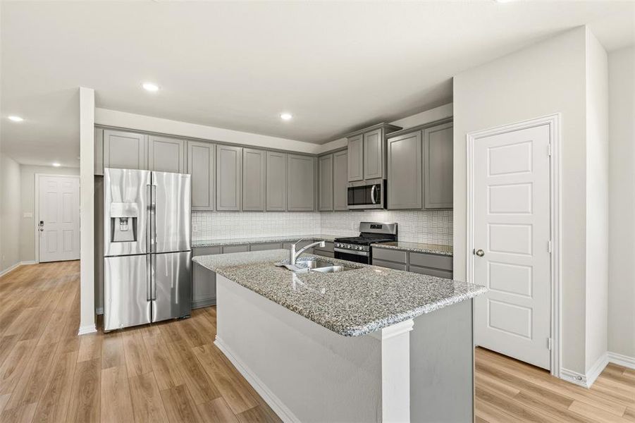 Furnished interior view inside a new home in , Forney (Image 9).