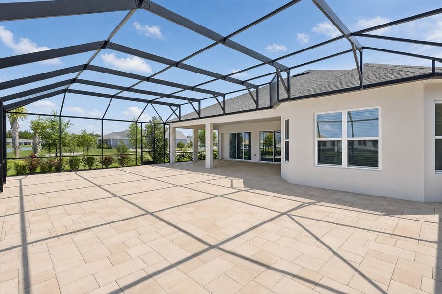 Exterior details and patio area of a home in Westview Community Group Page, Kissimmee (Image 30).