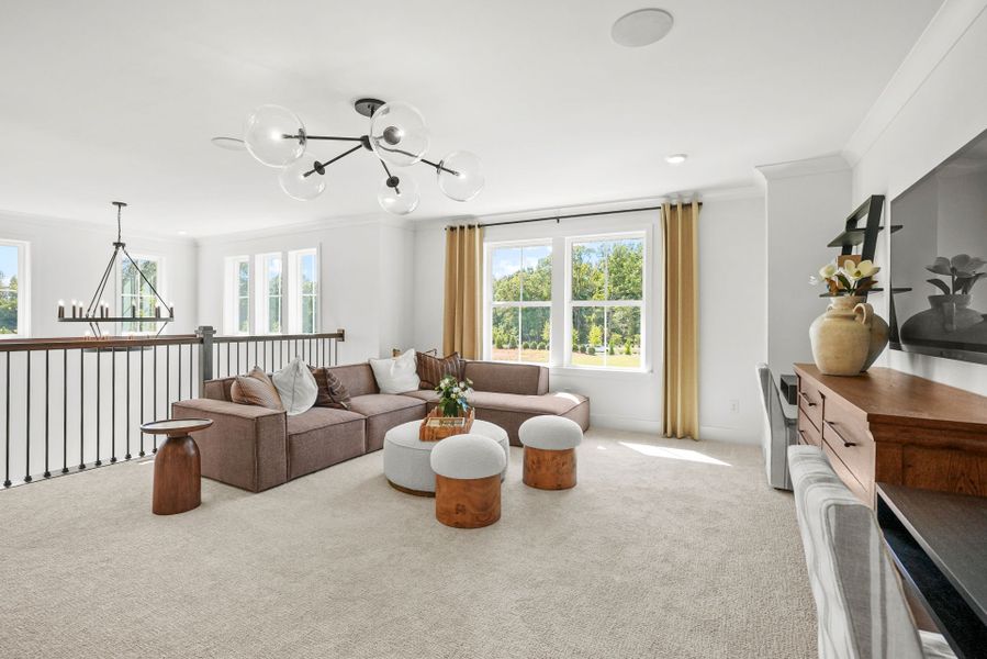 Representative furnished interior of a home built from the Montadale by Pulte Homes in The Retreat at Carolina Ridge, Harrisburg (Image 39).