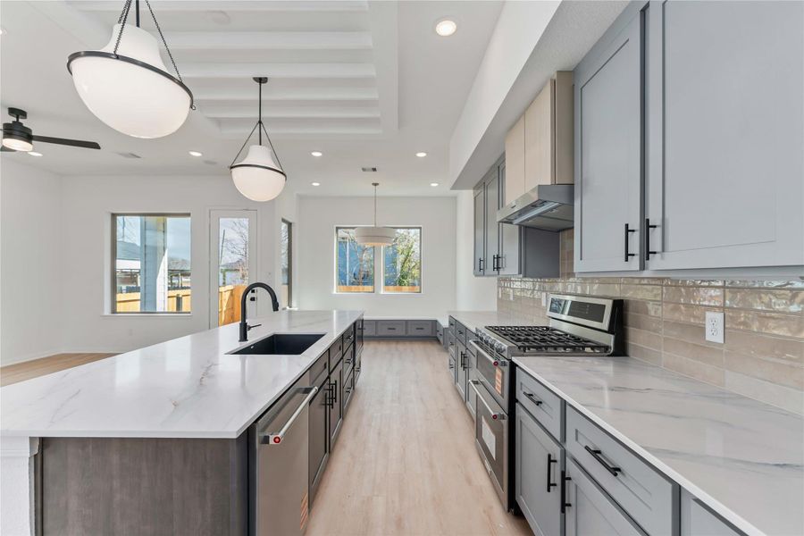 Furnished interior view inside a new home in , Houston (Image 7). Furnished interior view inside a new home in , Houston (Image 7).