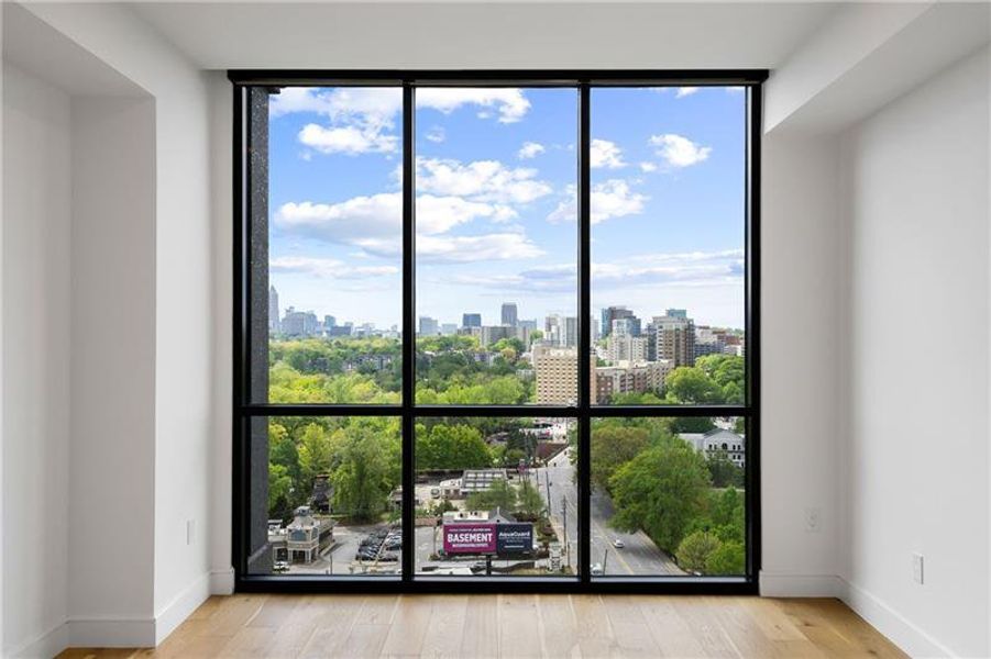 Spacious, unfurnished interior of a new home in The Dillon Buckhead, Atlanta (Image 40).