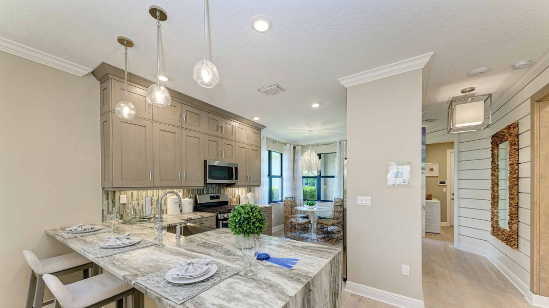 Lido Model Home | Island Kitchen