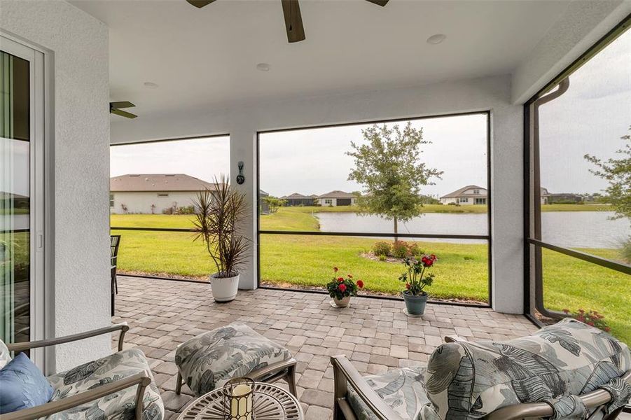 Exterior details and patio area of a home in , Parrish (Image 36).