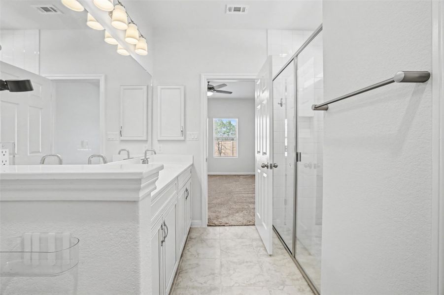 Furnished interior view inside a new home in , Kyle (Image 17).