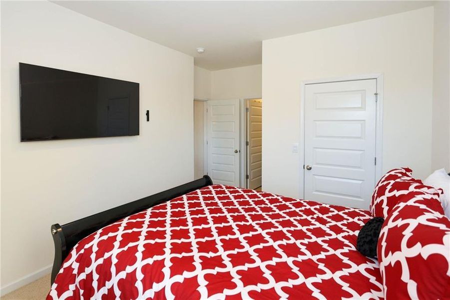 Furnished interior view inside a new home in The Enclave at Flat Rock Hills, Stonecrest (Image 8).