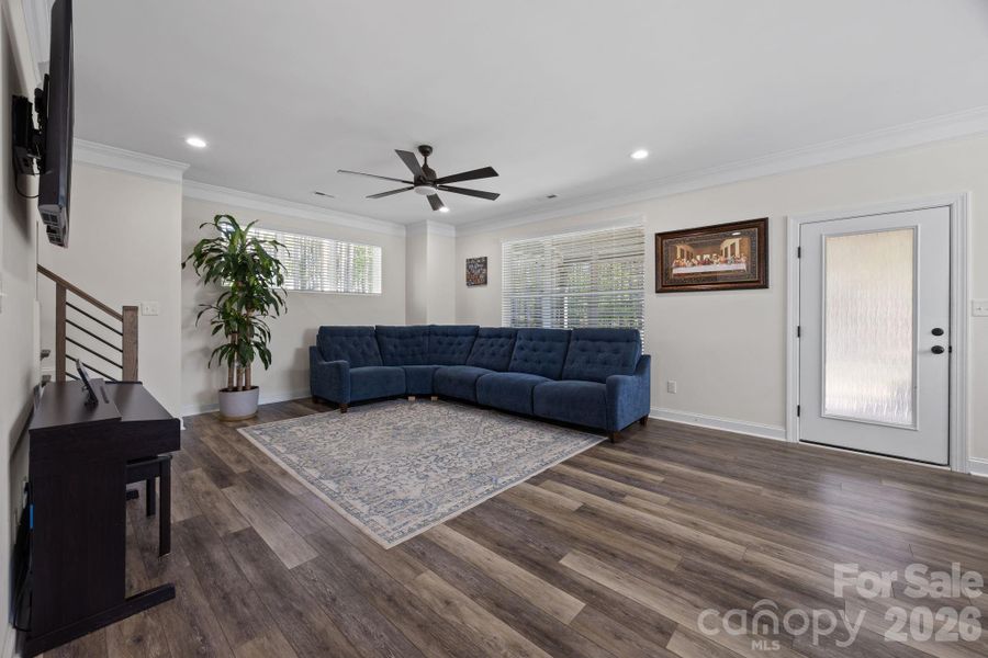 Furnished interior view inside a new home in , Monroe (Image 13).