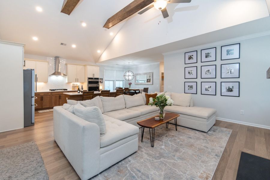 Furnished interior view inside a new home in Twin Lakes, Johns Island (Image 19).