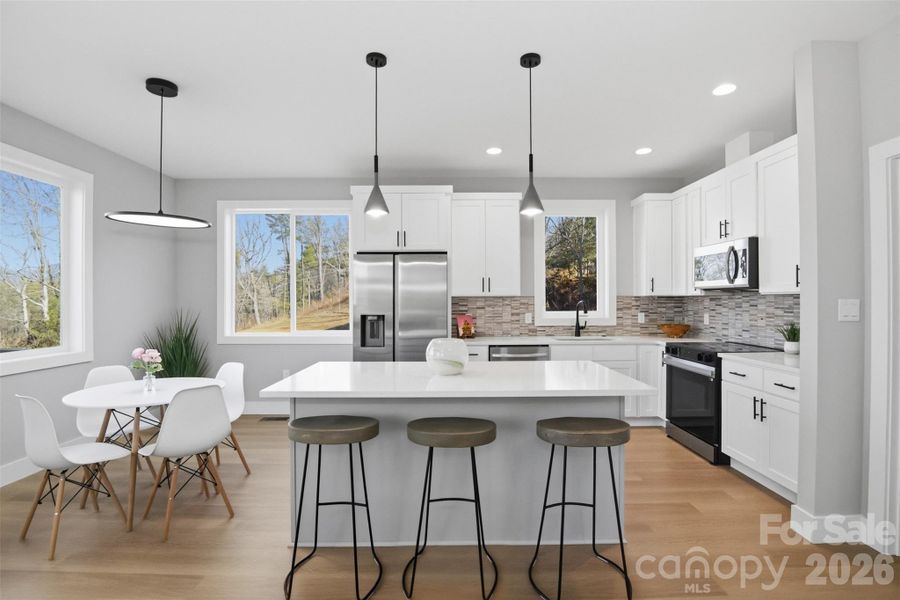 Kitchen + Dining Room