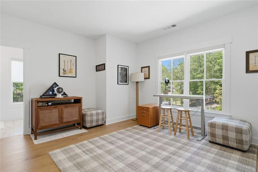 Furnished interior view inside a new home in Malone's Pond, Ball Ground (Image 44).