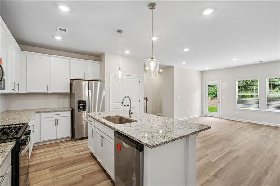 Furnished interior view inside a new home in Artisan Walk, Fairburn (Image 9).