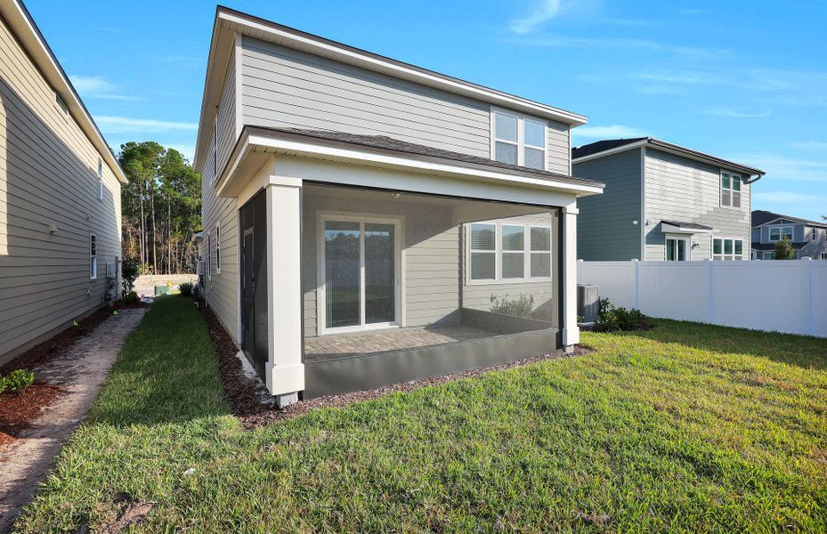 Representative exterior details of a home built from the Morris by Pulte Homes in The Preserve at Bannon Lakes, St. Augustine (Image 3).