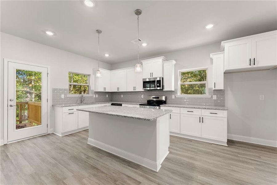 Furnished interior view inside a new home in Magnolia Villas, Cornelia (Image 7). Furnished interior view inside a new home in Magnolia Villas, Cornelia (Image 7).