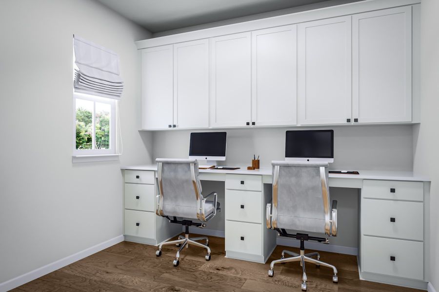 Representative furnished interior of a home built from the Banks by Tri Pointe Homes in Alton Creek, Mint Hill (Image 10).