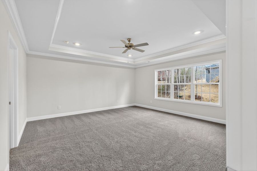 Spacious, unfurnished interior of a new home in Crystal Village, Albemarle (Image 14).