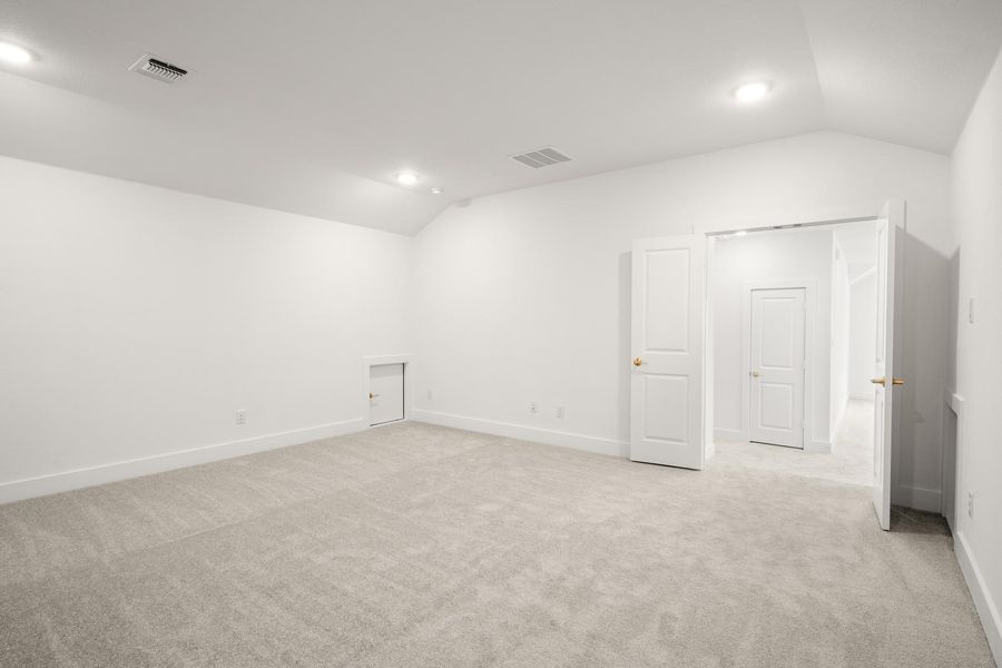 Spacious, unfurnished interior of a new home in The Meadows, Denton (Image 18). Spacious, unfurnished interior of a new home in The Meadows, Denton (Image 18).
