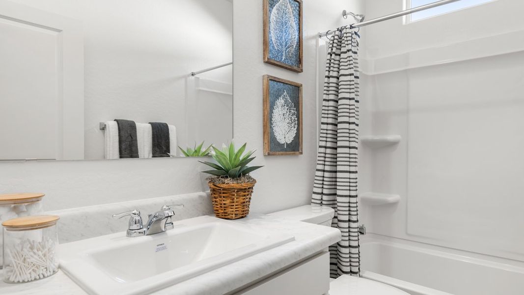 Furnished interior view inside a new home in Remington, Buckeye (Image 27).