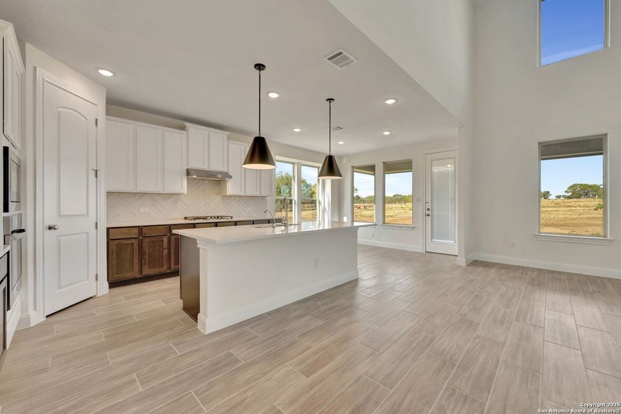 Furnished interior view inside a new home in Preserve at Annabelle Ranch, San Antonio (Image 6).