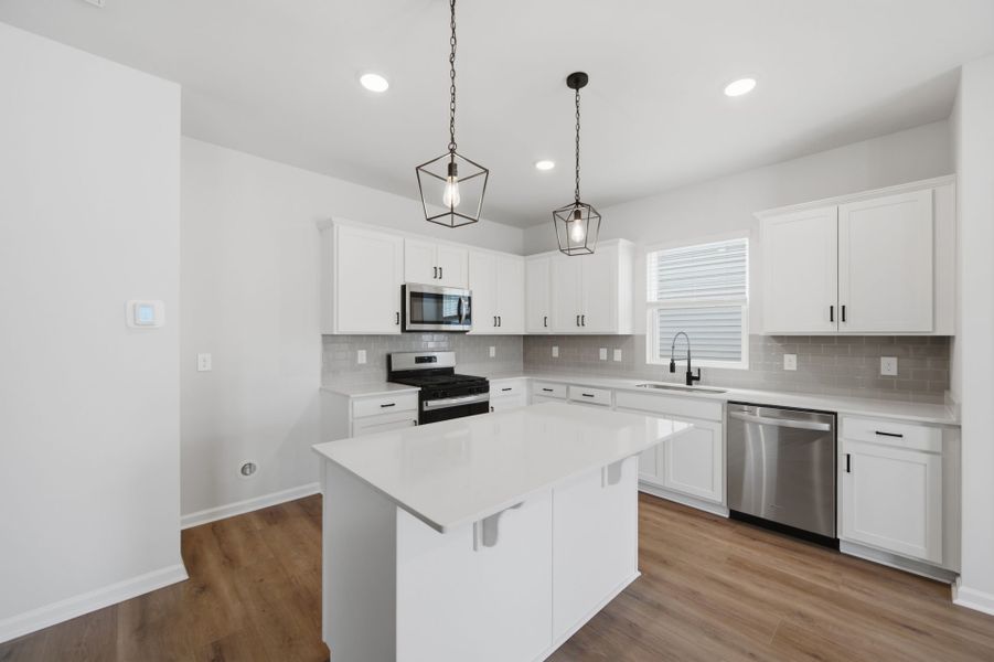 Furnished interior view inside a new home in Grand Arbor, Blythewood (Image 6). Furnished interior view inside a new home in Grand Arbor, Blythewood (Image 6).