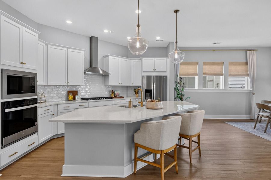 Furnished interior view inside a new home in , Summerville (Image 33).