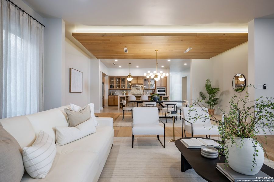Furnished interior view inside a new home in , San Antonio (Image 16).