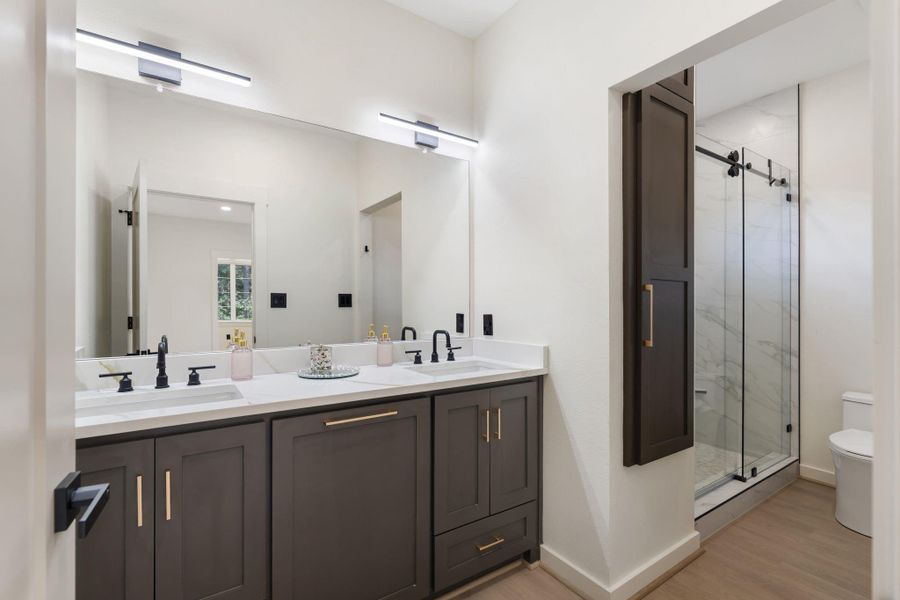 Furnished interior view inside a new home in , Livingston (Image 5).