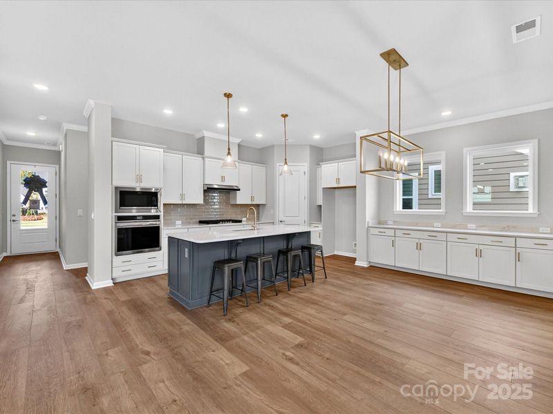 Furnished interior view inside a new home in Encore at Streamside - Classic Series, Waxhaw (Image 6).