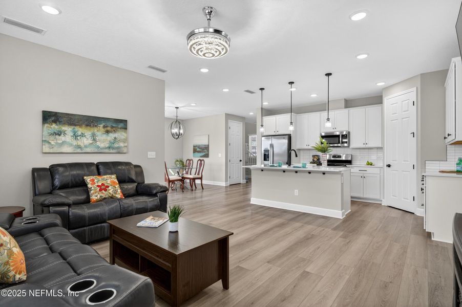 Furnished interior view inside a new home in , St. Augustine (Image 12).