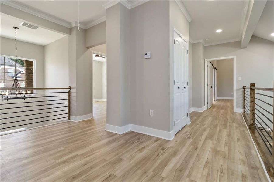 Spacious, unfurnished interior of a new home in , Atlanta (Image 54).