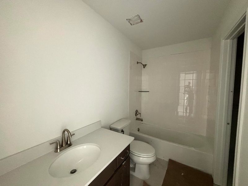 Construction progress - second bath Construction progress - second bath